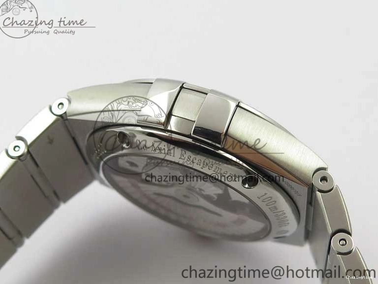 0205 SunProtective Constellation 38mm SS VSF 1:1 Best Edition Blue Textured Dial on SS Bracelet A8500 Super Clone 7917